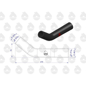 Zestaw komplet przewodów chłodnicy C-330 ORYGINAŁ URSUS