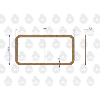 Komplet - zestaw uszczelek głowicy C-330 ORYGINAŁ URSUS