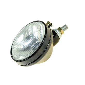 Reflektor przedni prawy, metalowy, R2 12V / 24V, światła mijania, drogowe, pozycyjne, C-330, C-360 46657210, 50024222 APARTS