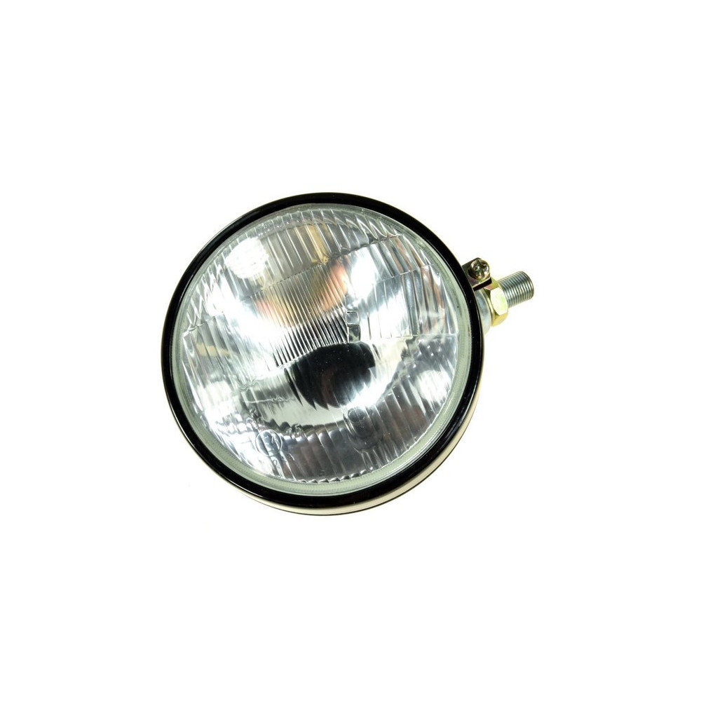 Reflektor przedni prawy, metalowy, R2 12V / 24V, światła mijania, drogowe, pozycyjne, C-330, C-360 46657210, 50024222 APARTS