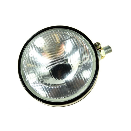 Reflektor przedni prawy, metalowy, R2 12V / 24V, światła mijania, drogowe, pozycyjne, C-330, C-360 46657210, 50024222 APARTS