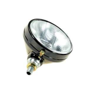 Reflektor przedni lewy, metalowy, R2, 12V / 24V, światła mijania, drogowe, pozycyjne, C-330, C-360 46657220, 50024212 APARTS