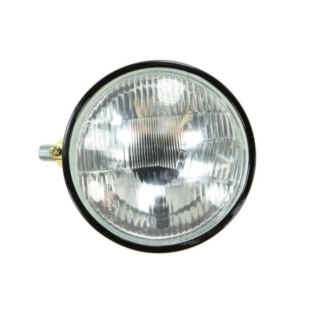 Reflektor przedni lewy, metalowy, R2, 12V / 24V, światła mijania, drogowe, pozycyjne, C-330, C-360 46657220, 50024212 APARTS