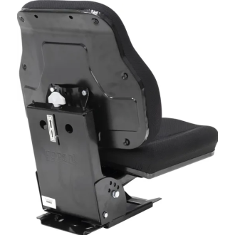 Siedzenie dzielone C-330 C-360 MF-3 obszyte tkaniną, wersja Deluxe z amortyzacją mechaniczną