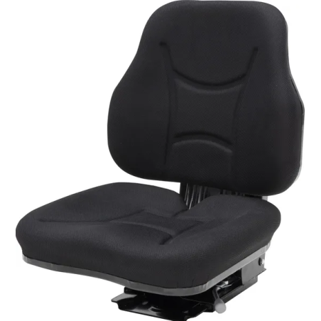 Siedzenie dzielone C-330 C-360 MF-3 obszyte tkaniną, wersja Deluxe z amortyzacją mechaniczną