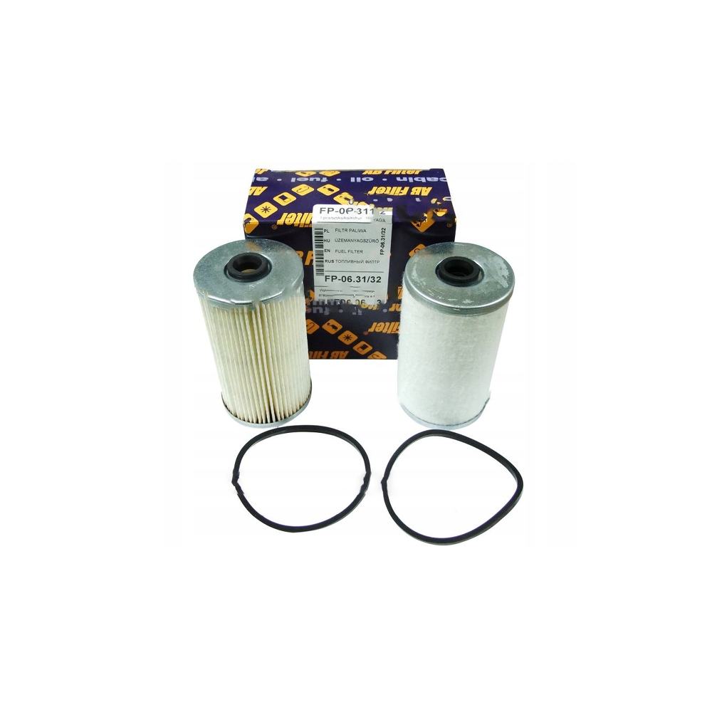 Komplet wkładów filtra paliwa do Ursus C-330, C-360, C-385 FP-06.3132 AB Filter