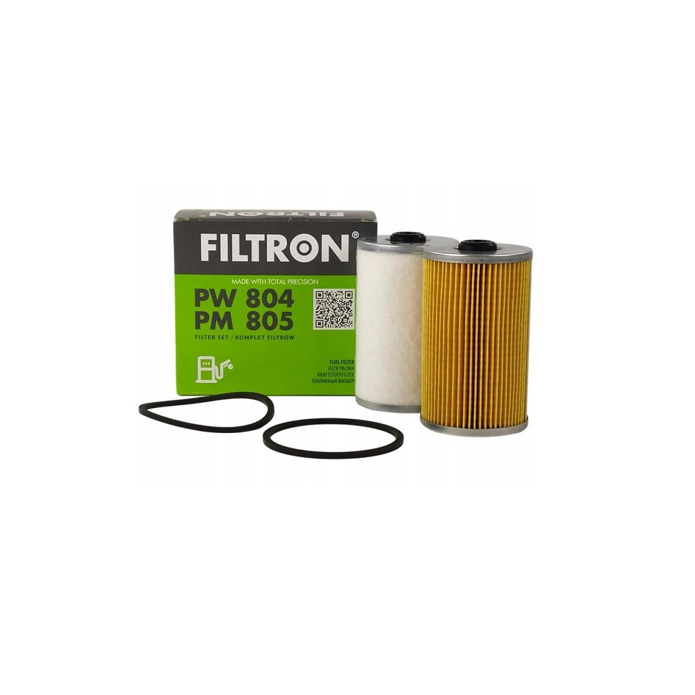 Komplet wkładów filtra paliwa do Ursus C-330, C-360, C-385 8045 Filtron