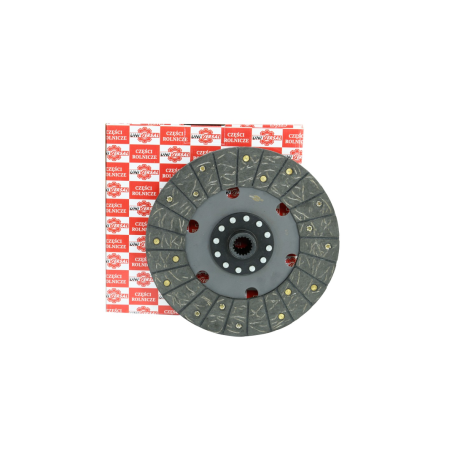 Tarcza sprzęgła 1-stopnia, fi-280 mm, 18 frezów, okładzina pleciona, pasuje do Ursus C-360 46411010PL, T-25 Univversal