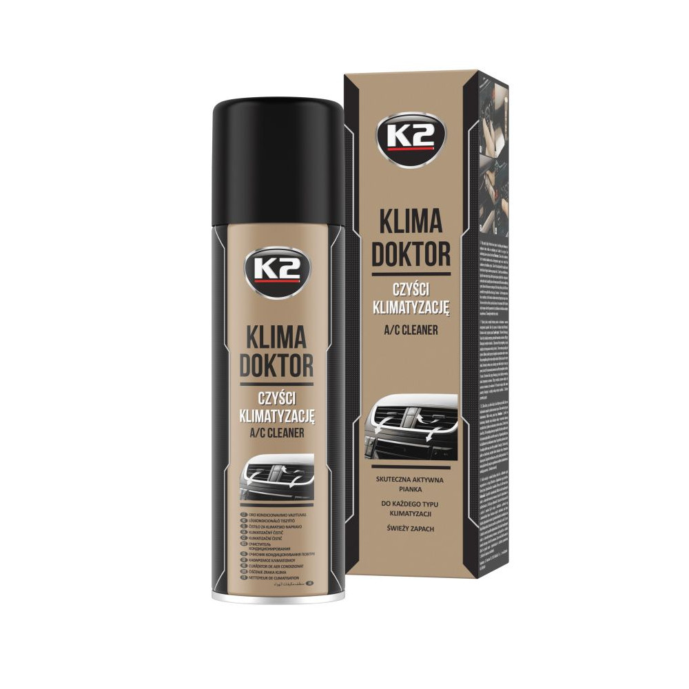 K2 KLIMA DOKTOR Pianka do czyszczenia klimatyzacji 500 ML