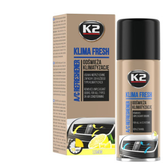 K2 KLIMA FRESH LEMON 150ml Spray do odświeżenia klimatyzacji