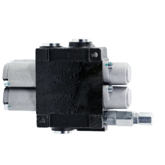 Rozdzielacz hydrauliczny 2-sekcyjny 40L UNIVVERSAL