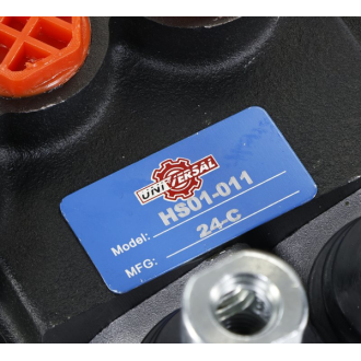 Rozdzielacz hydrauliczny 2-sekcyjny 40L, 1 sekcja pływająca UNIVVERSAL