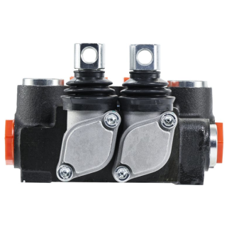 Rozdzielacz hydrauliczny 2-sekcyjny 40L, 1 sekcja pływająca UNIVVERSAL