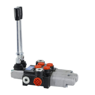 Rozdzielacz hydrauliczny 2-sekcyjny 40L, 2 sekcje pływające UNIVVERSAL