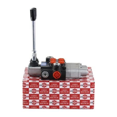 Rozdzielacz hydrauliczny 2-sekcyjny 40L, 2 sekcje pływające UNIVVERSAL