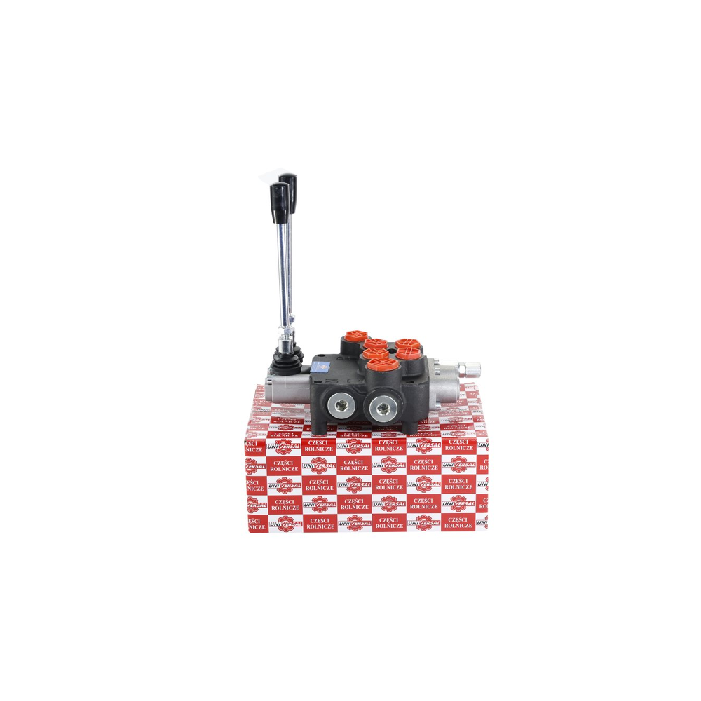 Rozdzielacz hydrauliczny 2-sekcyjny 80L UNIVVERSAL