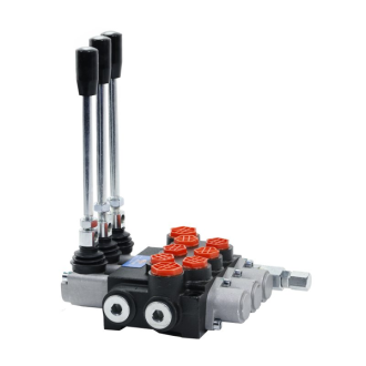 Rozdzielacz hydrauliczny 3-sekcyjny 40L UNIVVERSAL