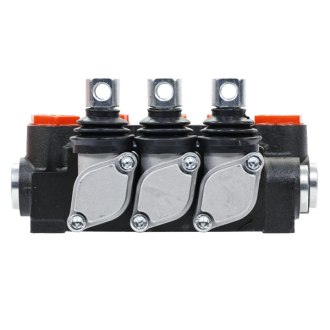 Rozdzielacz hydrauliczny 3-sekcyjny 40L, 2 sekcje pływające UNIVVERSAL