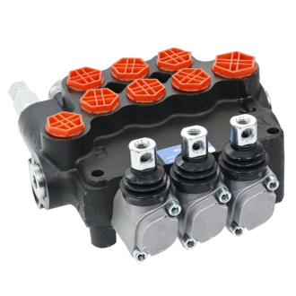 Rozdzielacz hydrauliczny 3-sekcyjny 80L UNIVVERSAL