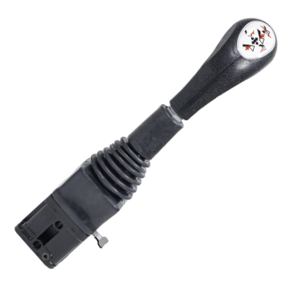 Joystick do rozdzielacza z przyciskiem, na widełki, blokada, Ładowacz Tur UNIVVERSAL