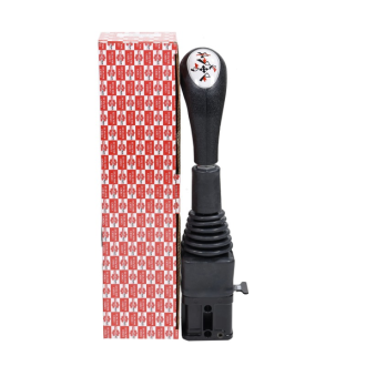 Joystick do rozdzielacza z przyciskiem, na widełki, blokada, Ładowacz Tur UNIVVERSAL