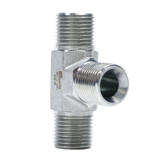 Trójnik hydrauliczny gwint calowy 1/2x1/2x1/2 cala (krótki)