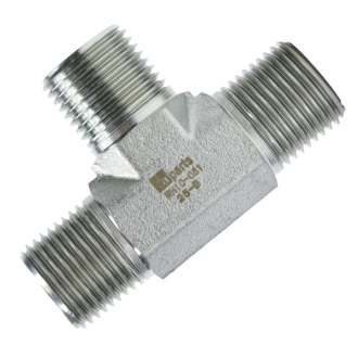 Trójnik hydrauliczny gwint calowy 1/2x1/2x1/2 cala (krótki)