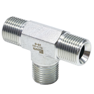 Trójnik hydrauliczny gwint calowy 1/2x1/2x1/2 cala (krótki)