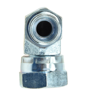 Złącze hydrauliczne kątowe gwint metryczny 1,5x1,5 AB 18x16