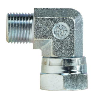 Złącze hydrauliczne kątowe gwint metryczny 1,5x1,5 AB 18x16