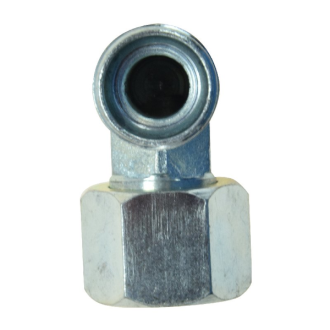 Złącze hydrauliczne kątowe gwint metryczny M18x1,5 AB