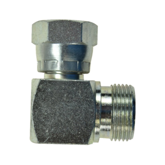 Złącze hydrauliczne kątowe gwint metryczny 1,5x1,5 AB 18x22