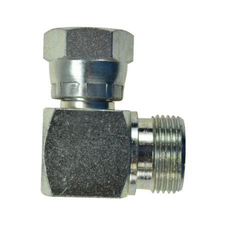 Złącze hydrauliczne kątowe gwint metryczny 1,5x1,5 AB 18x22
