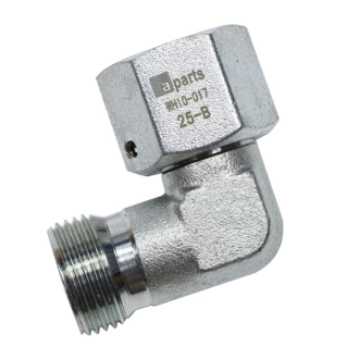 Złącze hydrauliczne kątowe gwint metryczny M20x1,5 AB