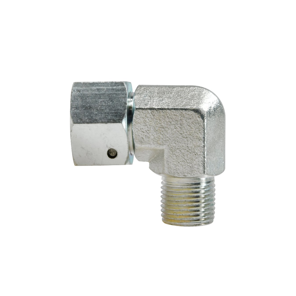 Złącze hydrauliczne kątowe gwint metryczny 1,5x1,5 AB 22x18