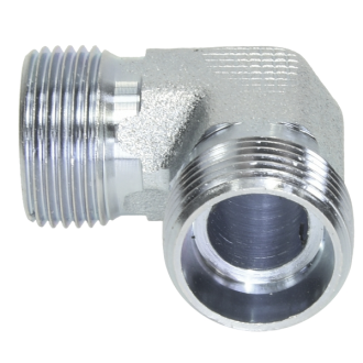 Złącze hydrauliczne kątowe gwint metryczny M22x1,5 BB