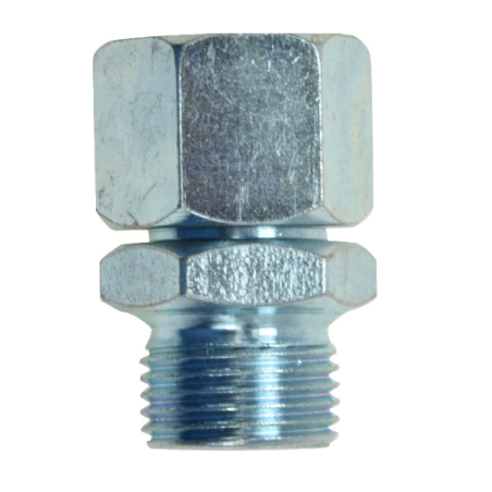 Złącze hydrauliczne proste gwint metryczny M18x1,5 AB