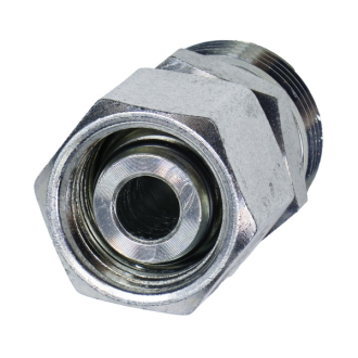 Złącze hydrauliczne proste gwint metryczny 1,5x1,5 AB 18x22