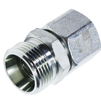 Złącze hydrauliczne proste gwint metryczny 1,5x1,5 AB 18x22