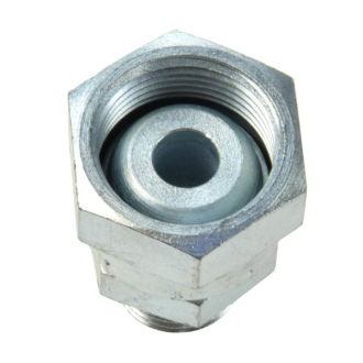 Złącze hydrauliczne proste gwint metryczny 1,5x1,5 AB 22x16