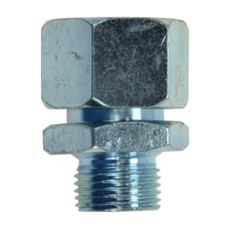 Złącze hydrauliczne proste gwint metryczny 1,5x1,5 AB 22x18