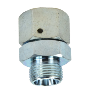 Złącze hydrauliczne proste gwint metryczny 1,5x1,5 AB 22x20