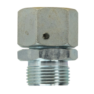 Złącze hydrauliczne proste gwint metryczny 1,5x1,5 AB 22x22