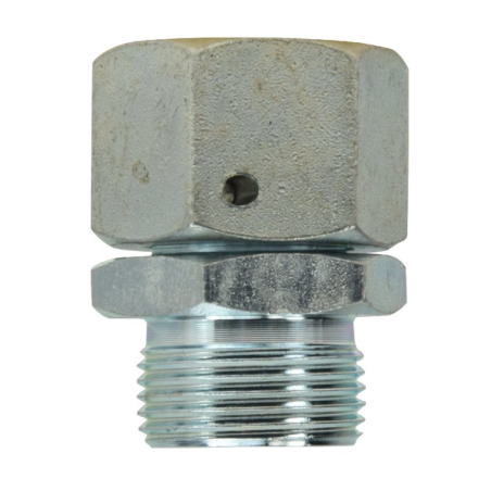 Złącze hydrauliczne proste gwint metryczny 1,5x1,5 AB 22x22