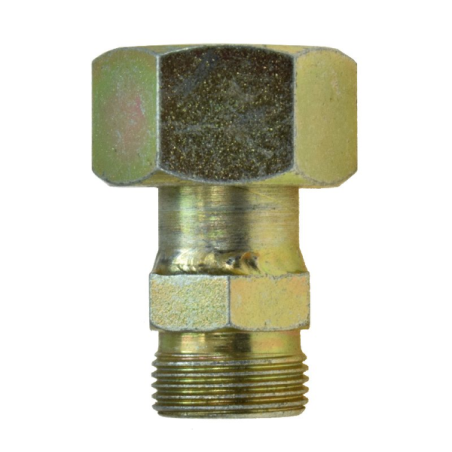 Złącze hydrauliczne proste gwint metryczny 1,5x1,5 AB 27x22