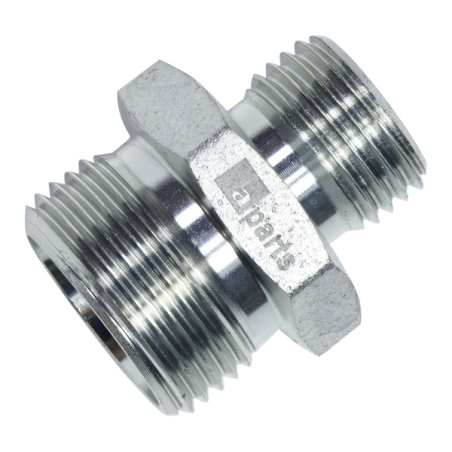 Złącze hydrauliczne proste gwint metryczny 1,5x1,5 BB 16x22