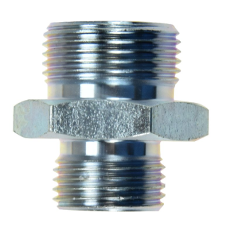 Złącze hydrauliczne proste gwint metryczny 1,5x1,5 BB 18x22