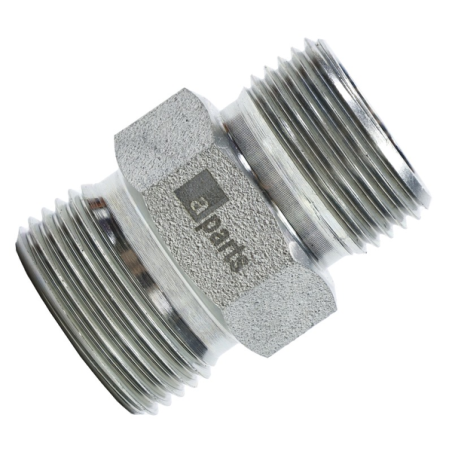 Złącze hydrauliczne proste gwint metryczny 1,5x1,5 BB 20x22