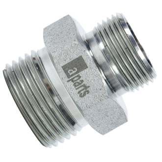 Złącze hydrauliczne proste gwint metryczny 1,5x2 BB 22x27