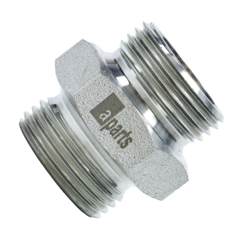 Złącze hydrauliczne proste gwint metryczny M27x2 BB